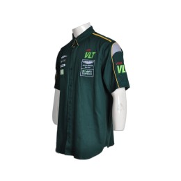 DS033 3D embroidery logo dart shirts uniforms DS033 3D embroidery logo dart shirts uniforms